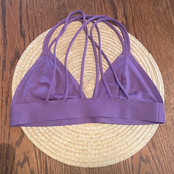 Pink Victoria’s Secret’s Strappy Comfy Bralette Size Medium - Picture 5 of 8